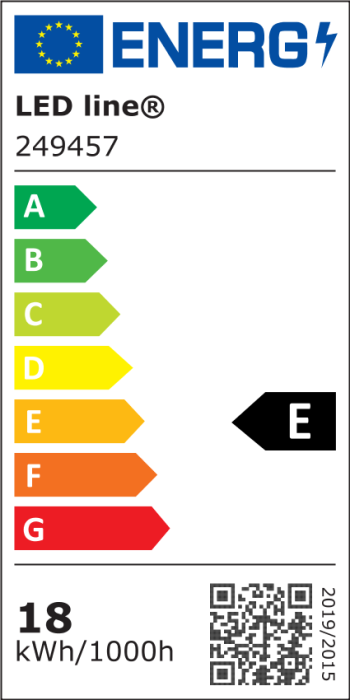 18w LED Aufputz Panel Easy fix warmweiß 2700k eckig